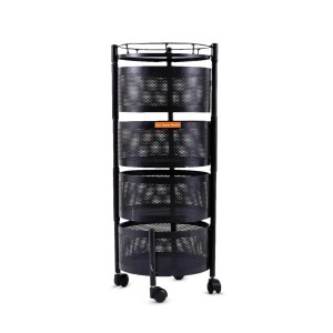 DIVI HOME NEEDS| Fruit Trolley 4-Step Round